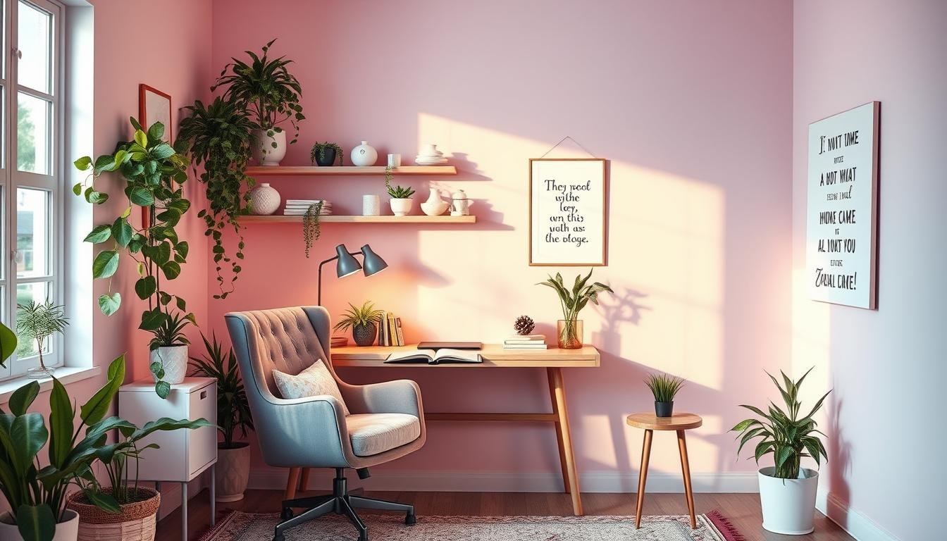 15 Cute Feminine Home Office Ideas