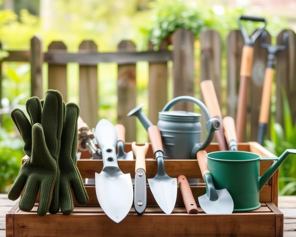 Essential garden tools for starting a garden for novices