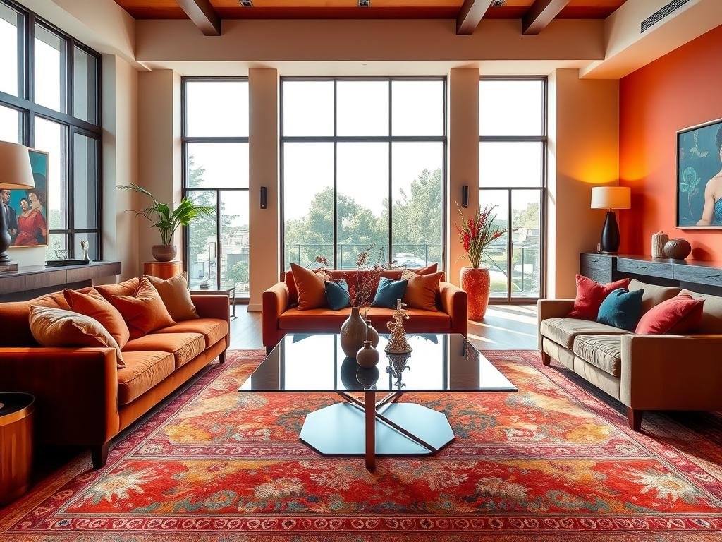 bold living room colors
