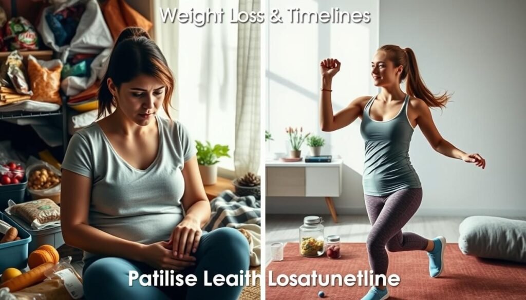 common weight loss errors: realistic vs. unrealistic timelines