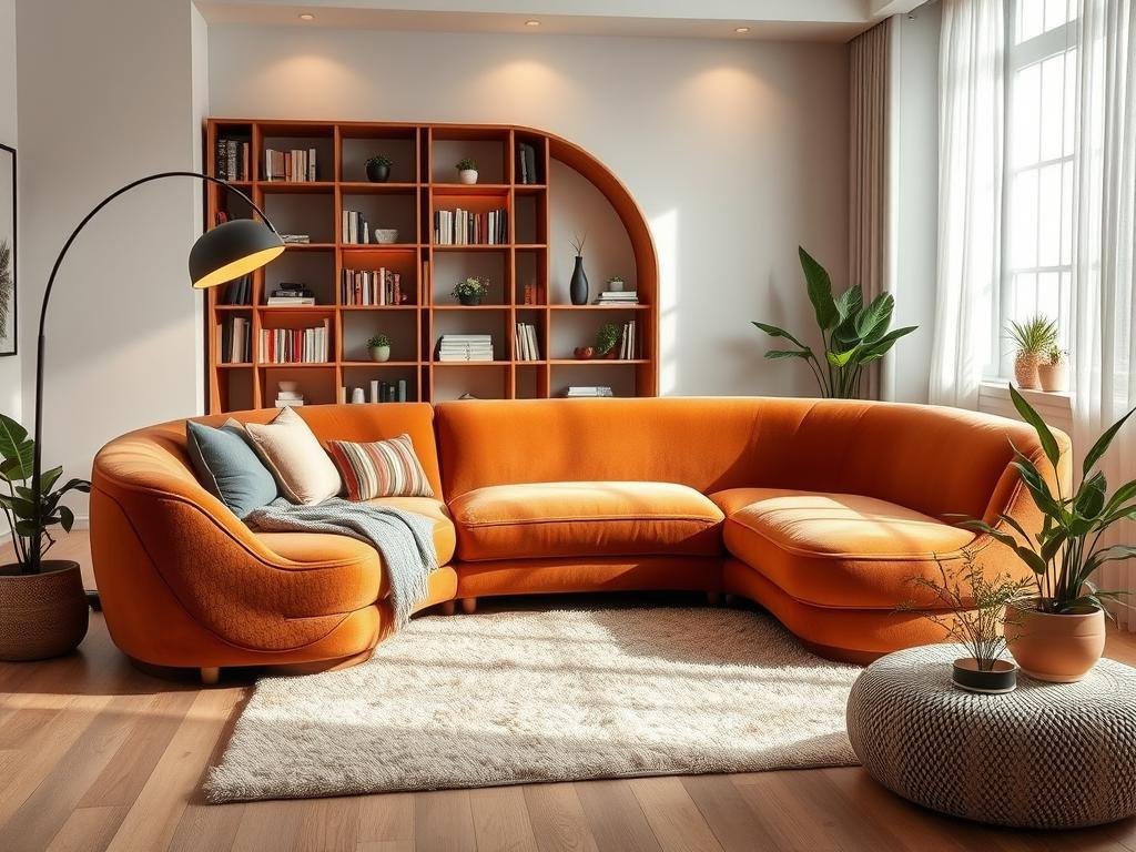 curved furniture design
