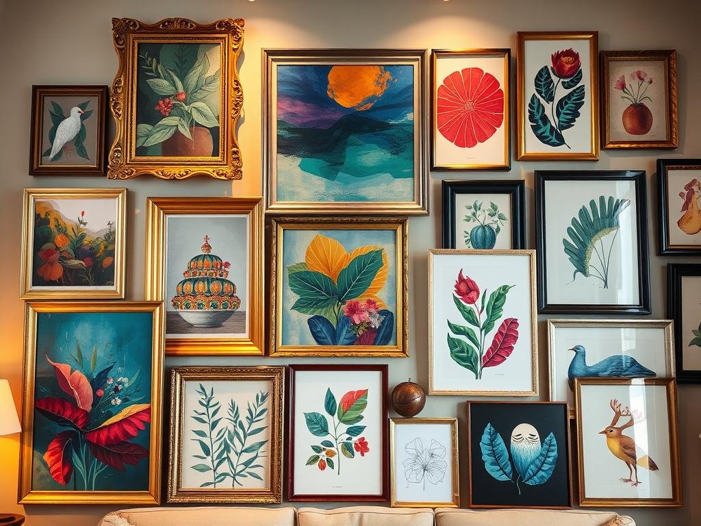 maximalist gallery wall ideas