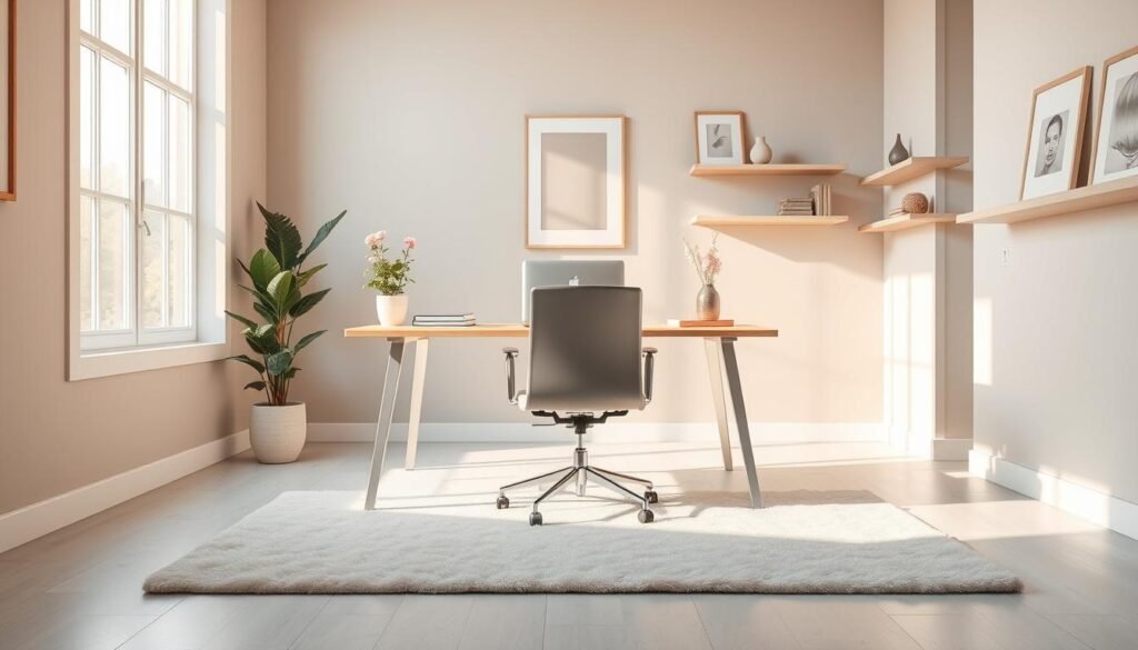 modern feminine work space inspiration