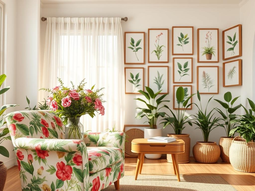 spring decor trends botanical prints