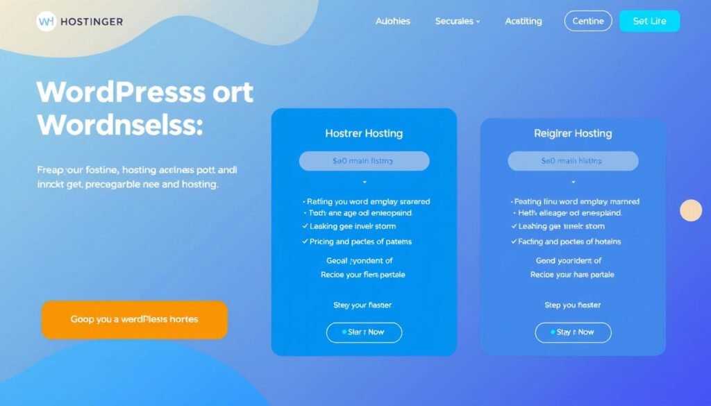 Hostinger WordPress hosting plans
