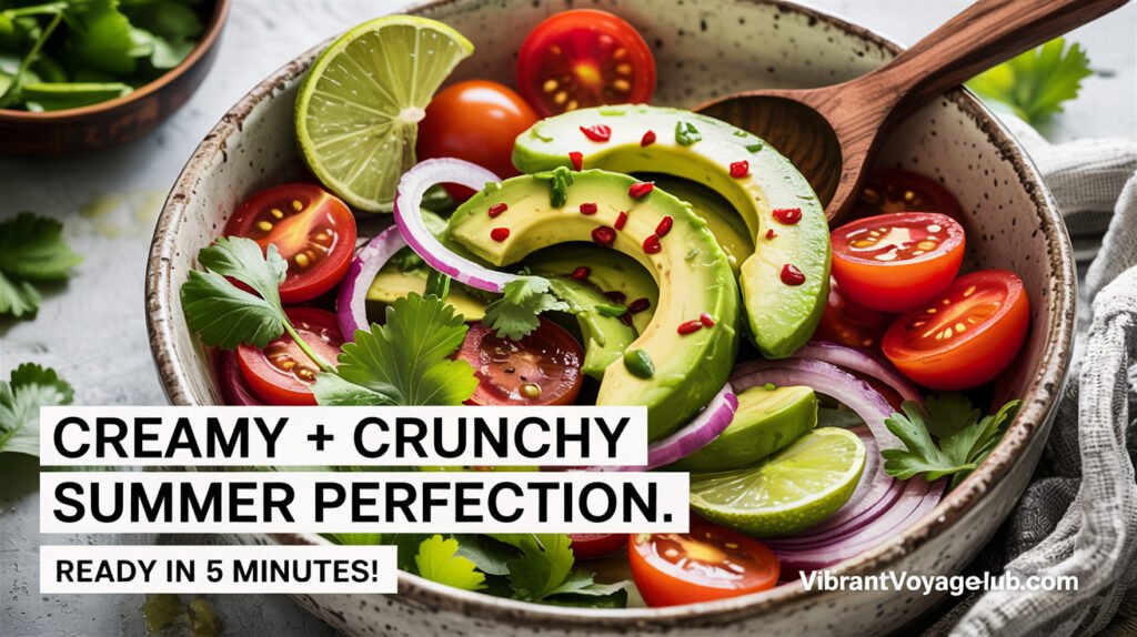 Tomato Avocado Salad