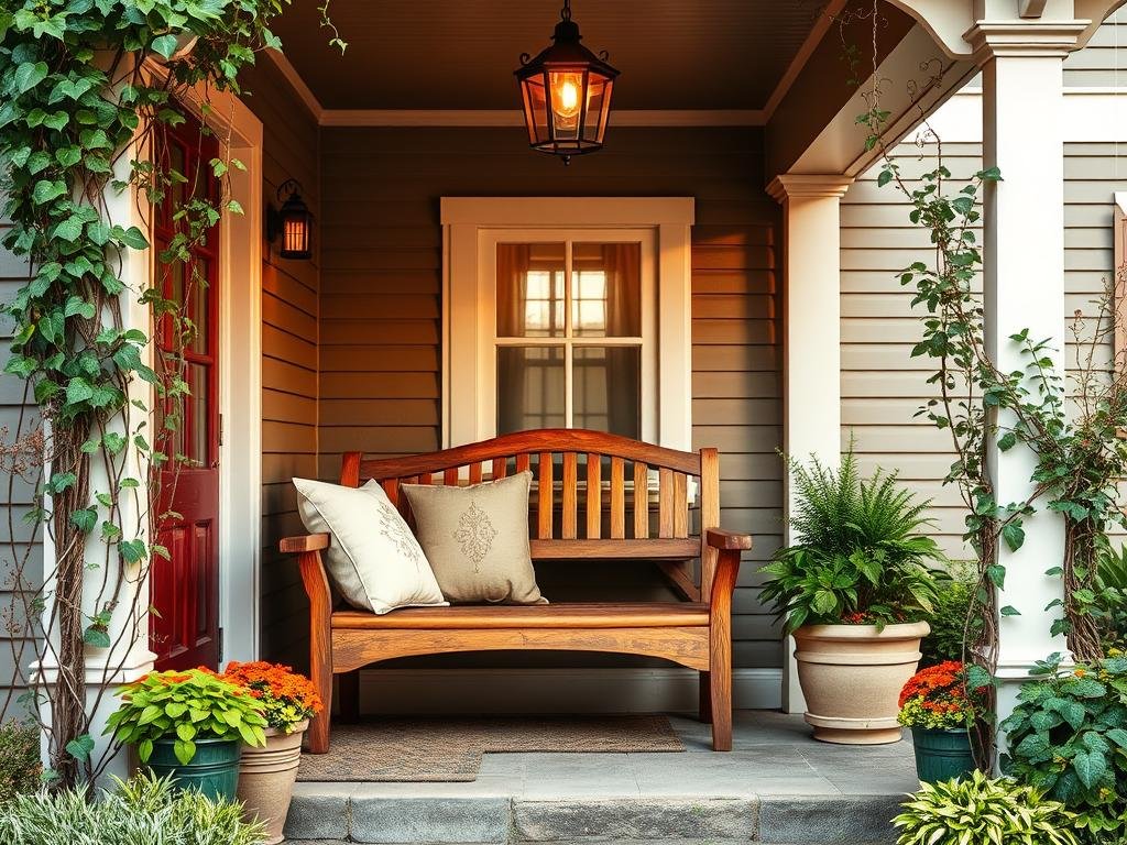 charming small front porch