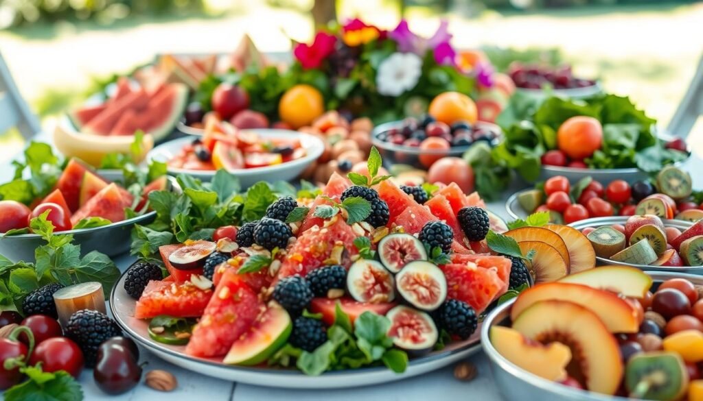 fruit-forward summer salads