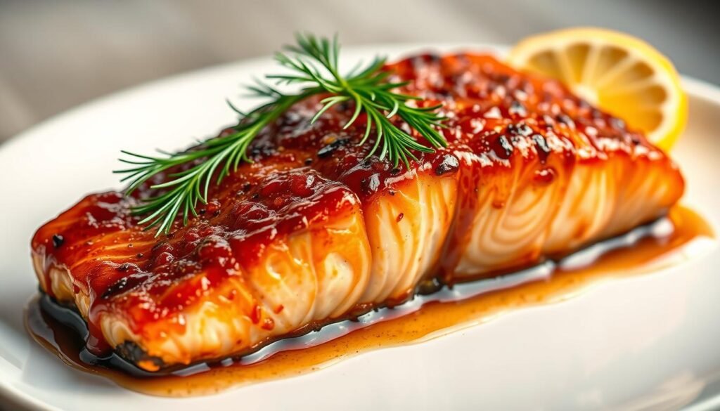 glazed salmon