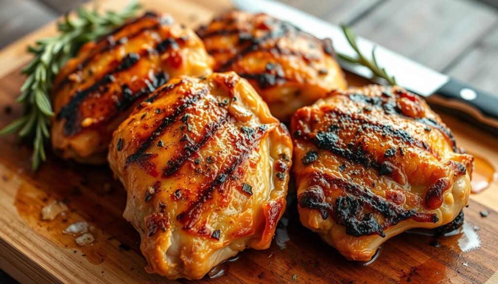 grilled chicken thighs