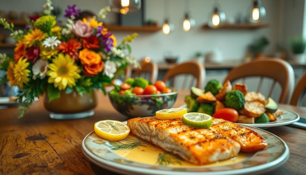 healthy mother day dinner