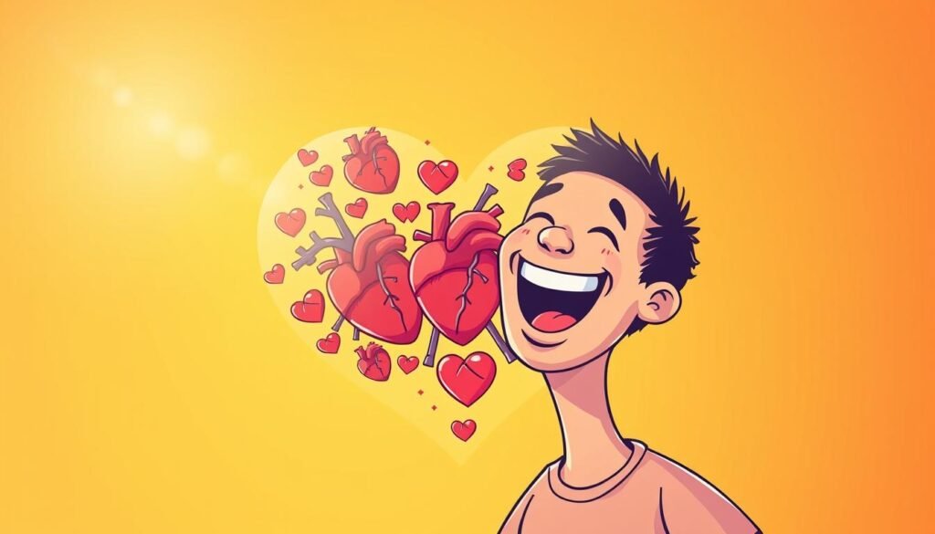 heart health benefits of laughter