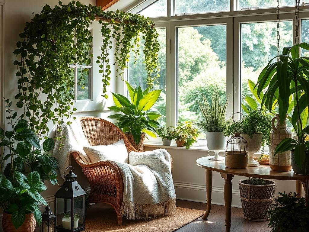 indoor-outdoor decor blend