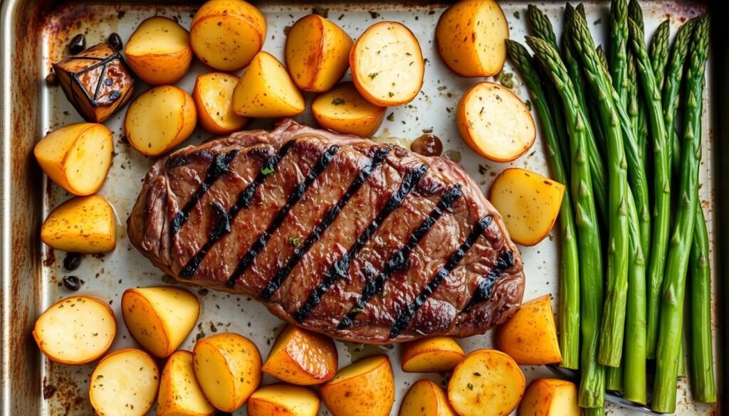 sheet pan steak dinner recipes