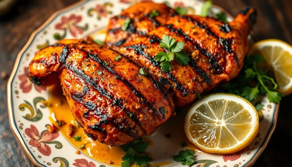tandoori style grilled chicken recipe