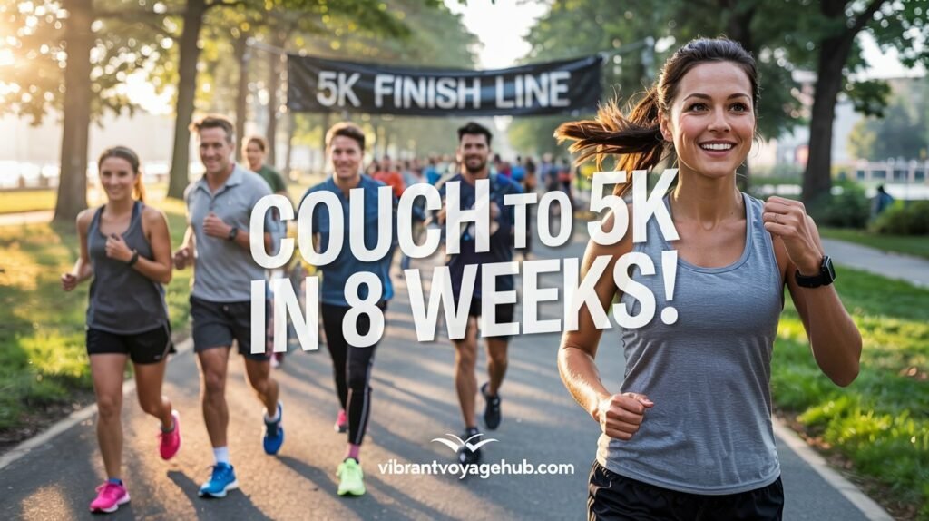 8-week couch to 5K training plan