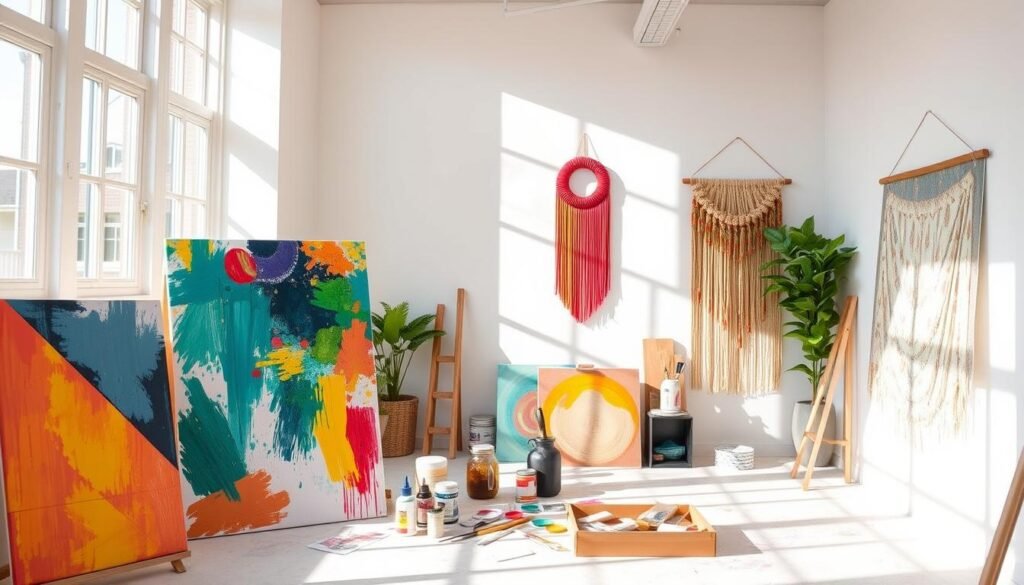 DIY wall decor ideas with paint