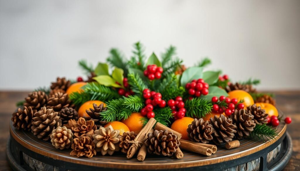 Seasonal Round Tray Decorating