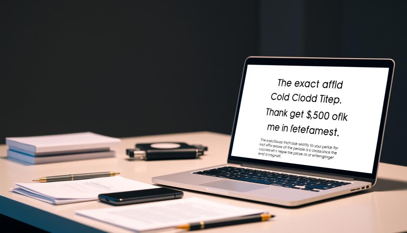 The Exact Cold Pitch Template That Got Me $3,000 in Freelance Gigs