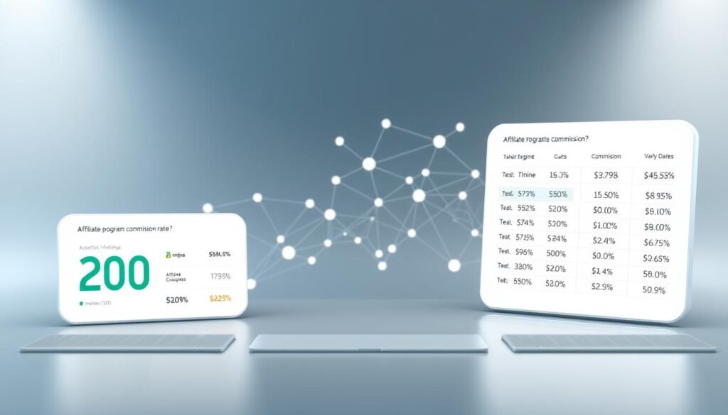 affiliate program commission rates