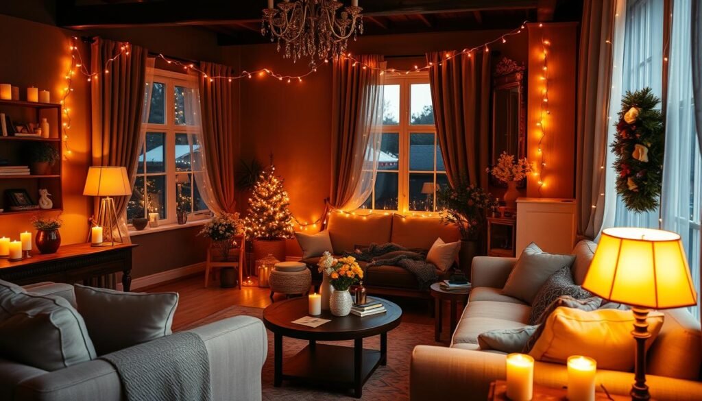 fall candle arrangements