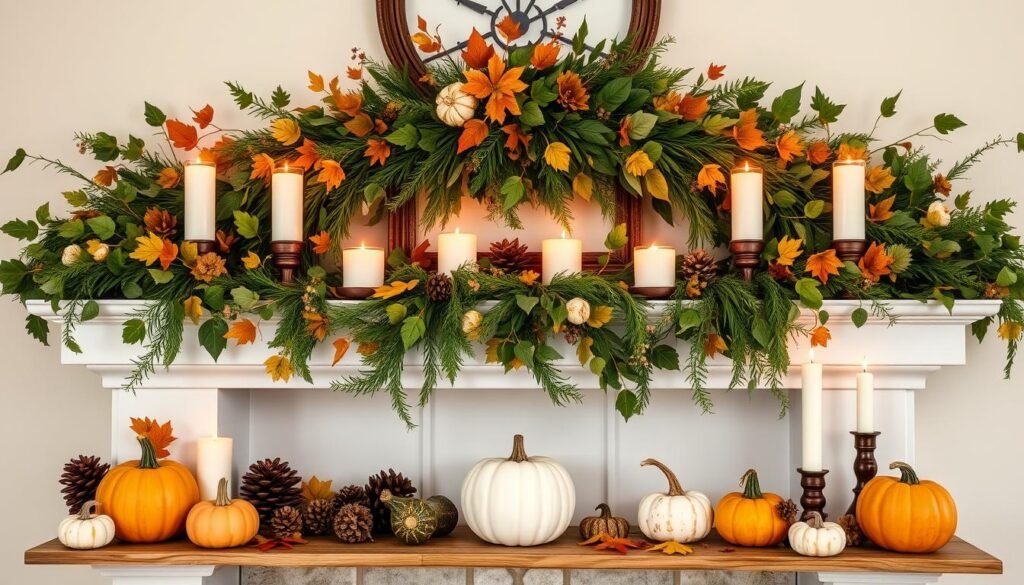 fall mantel decor ideas
