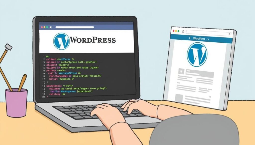 how to set up WordPress blog