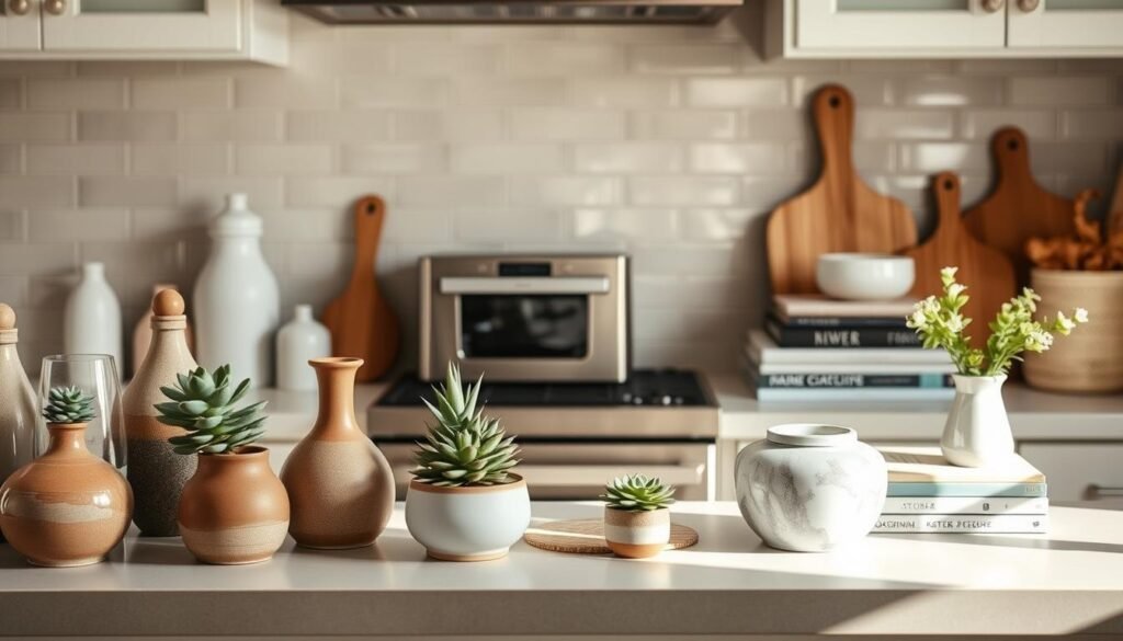 kitchen counter decoration ideas