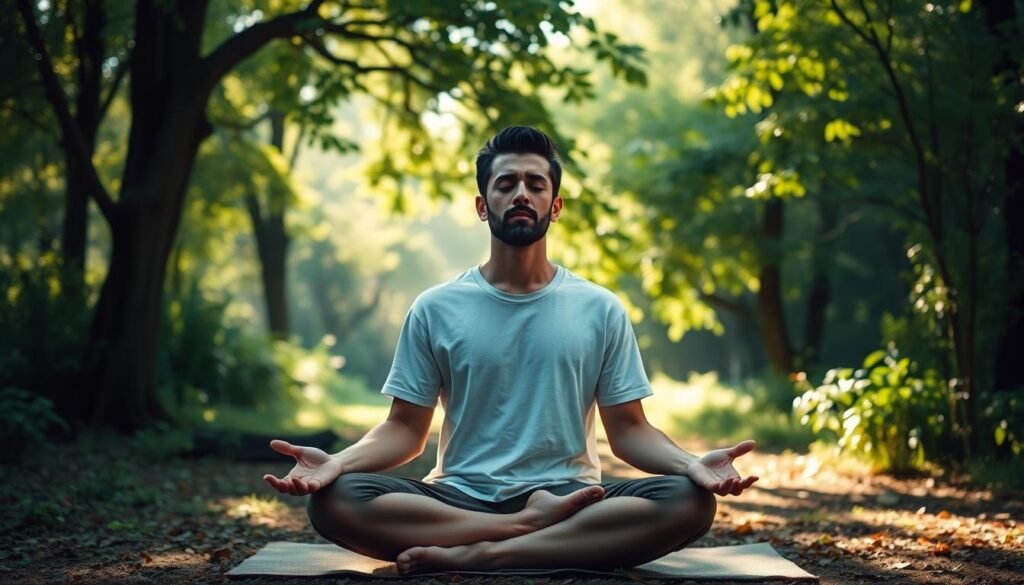 lion's breath yoga technique