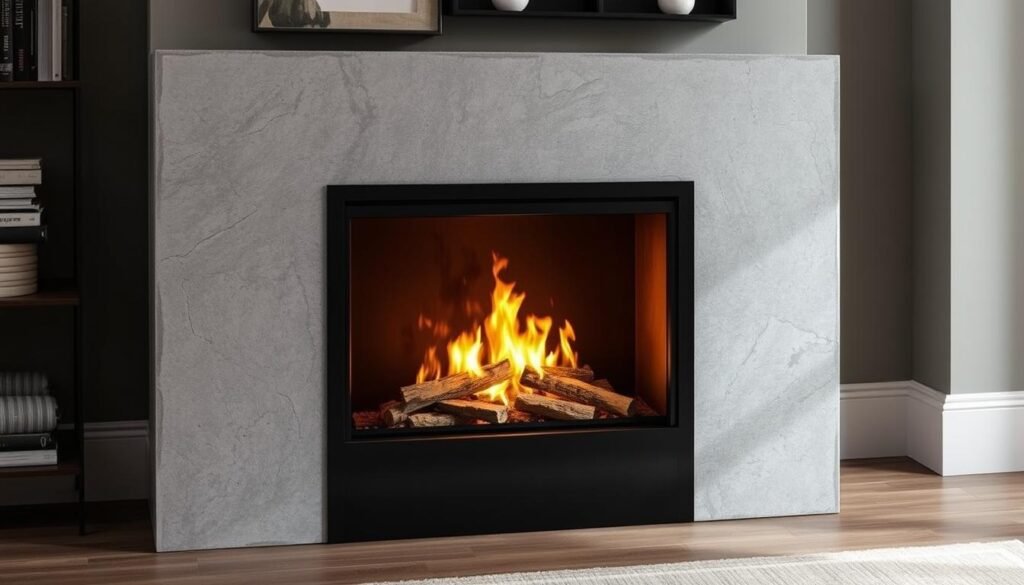 metal concrete electric decor