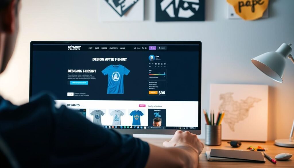 print on demand t-shirt business