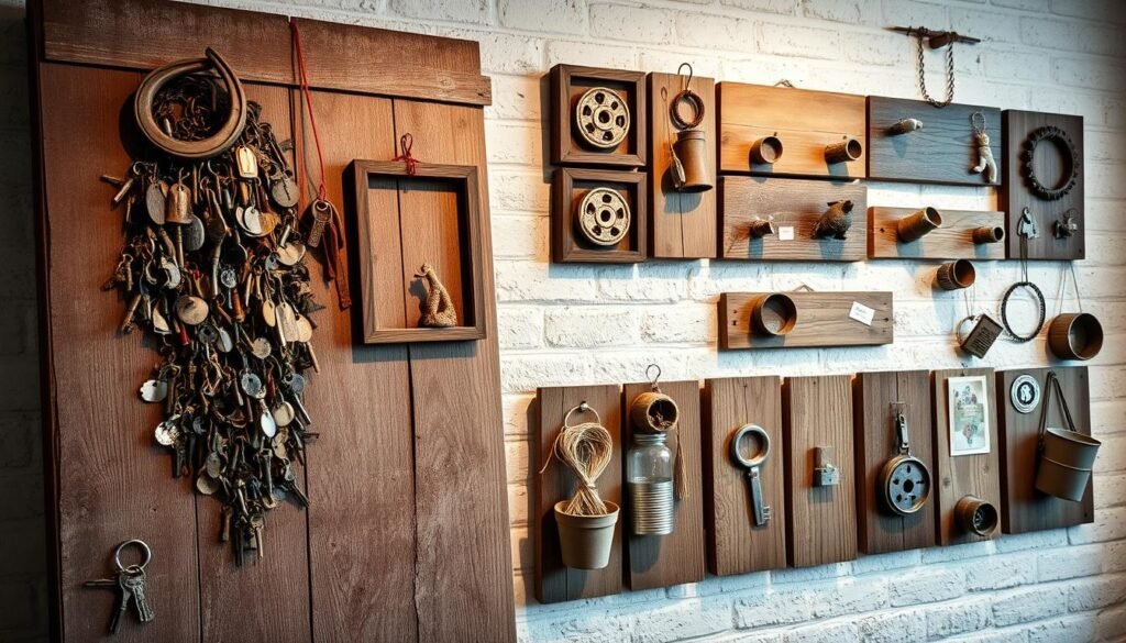 repurposed wall decor