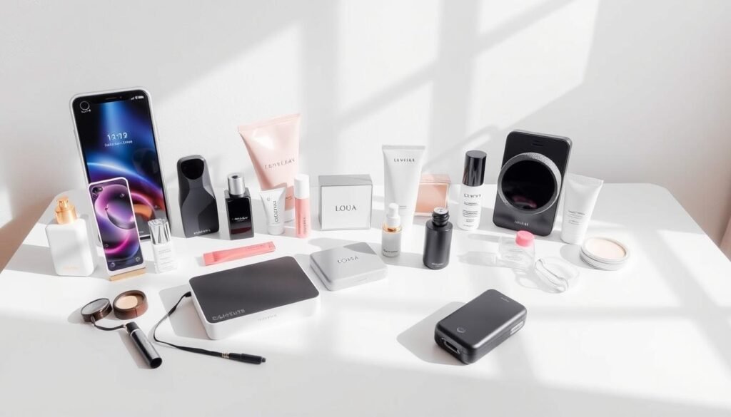showcasing products