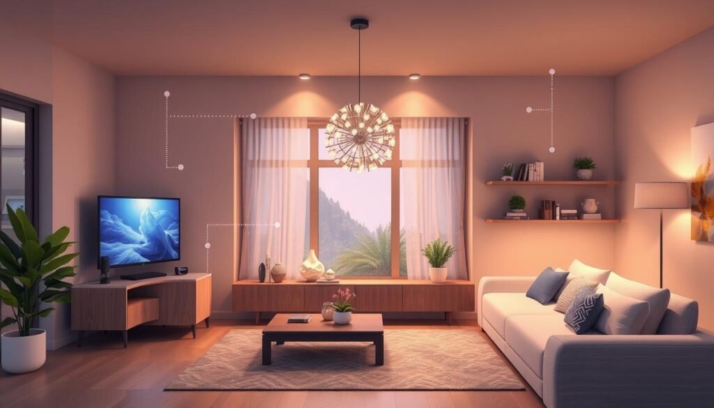 smart home electric decor integration