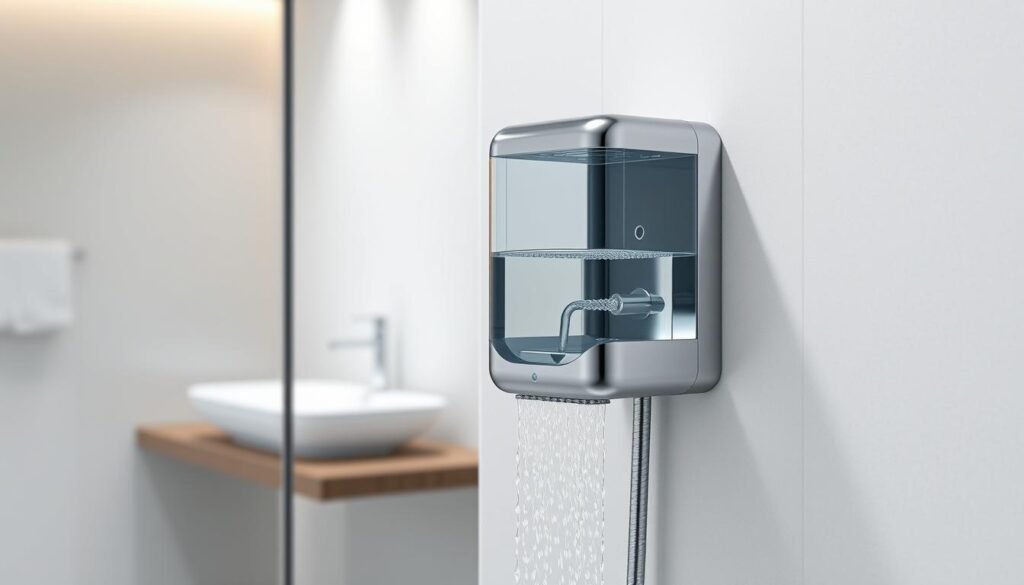 wall mounted shower dispensers